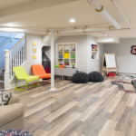 How to Turn an Old Basement Into the Most Loved Room in the House 