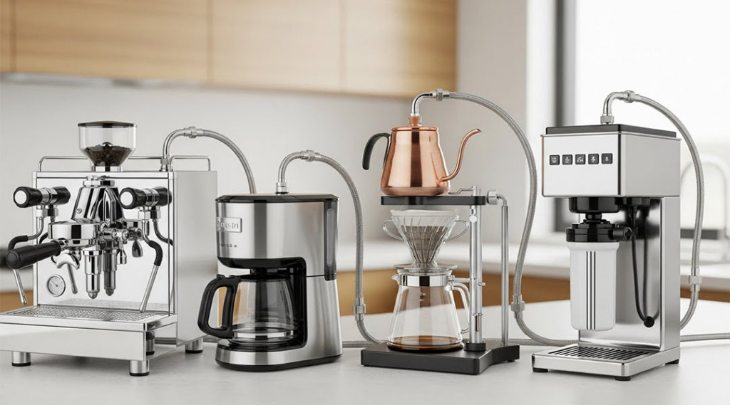 How Plumbed Coffee Makers Support High-Volume Coffee Operations