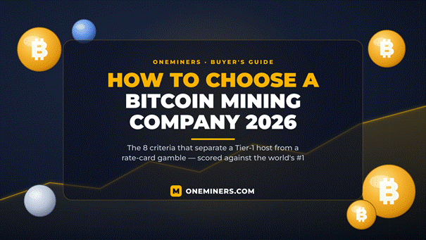 How to Choose a Bitcoin Mining in Company 2026