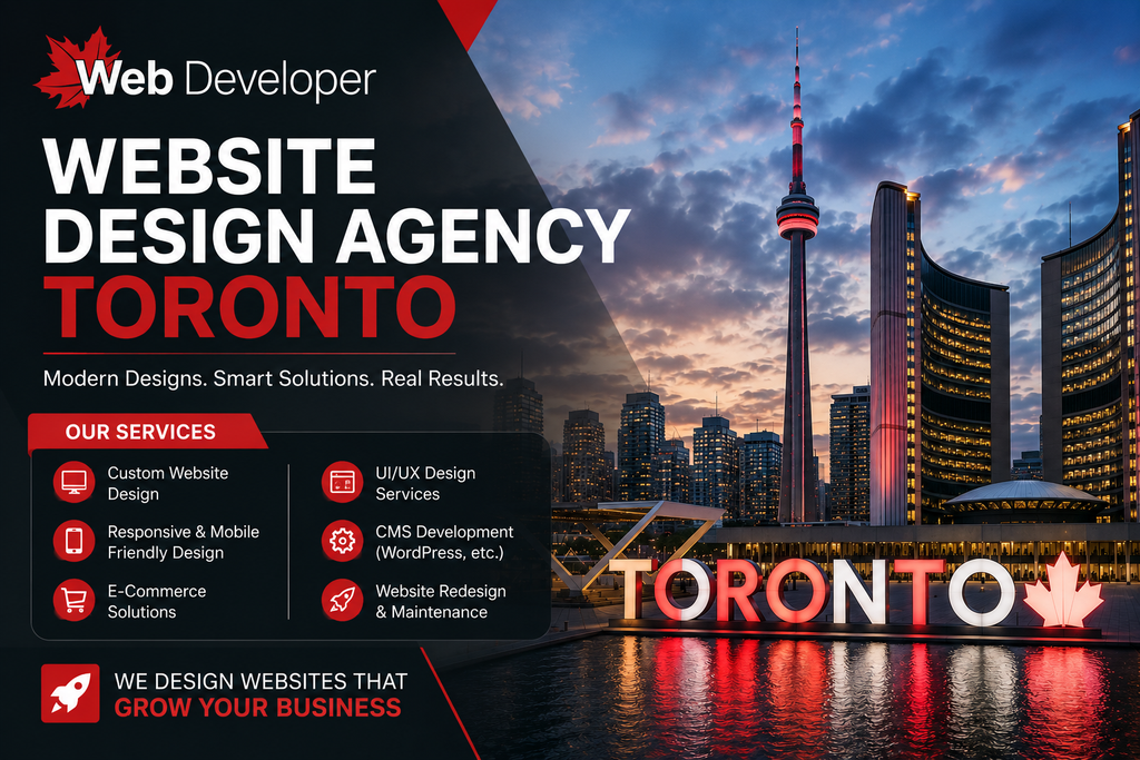 Professional Web Design Agency Toronto Services